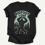Printify T-Shirt Black / XS Big Foot Love