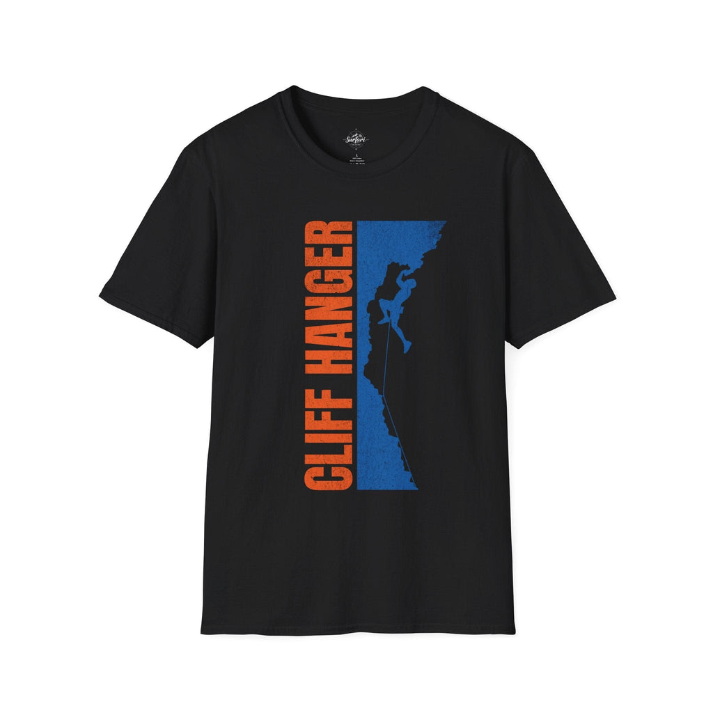 Printify T-Shirt Black / XS Cliff Hanger
