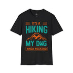Printify T-Shirt Black / XS Copy of Hiking with my dog