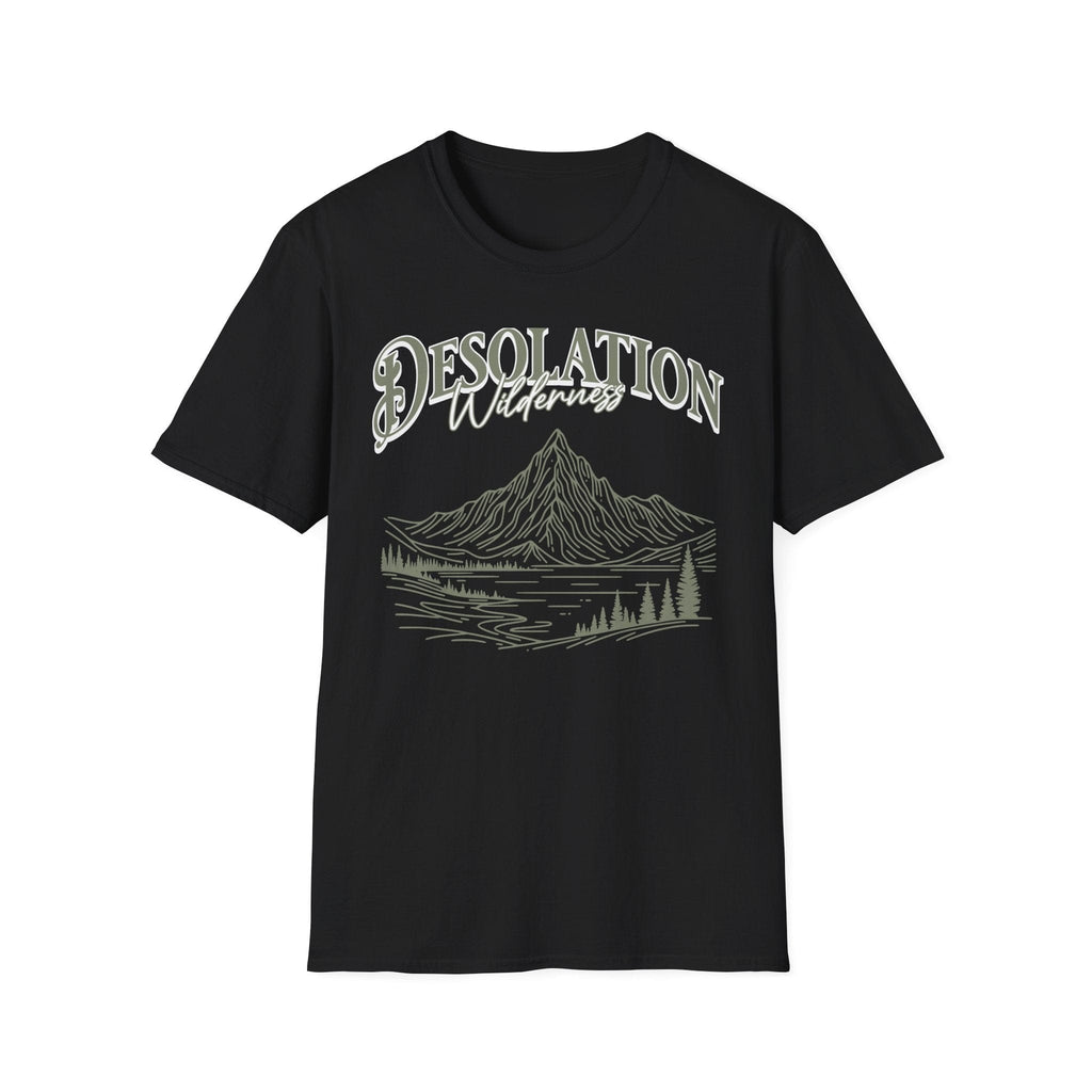 Printify T-Shirt Black / XS Desolation Wilderness