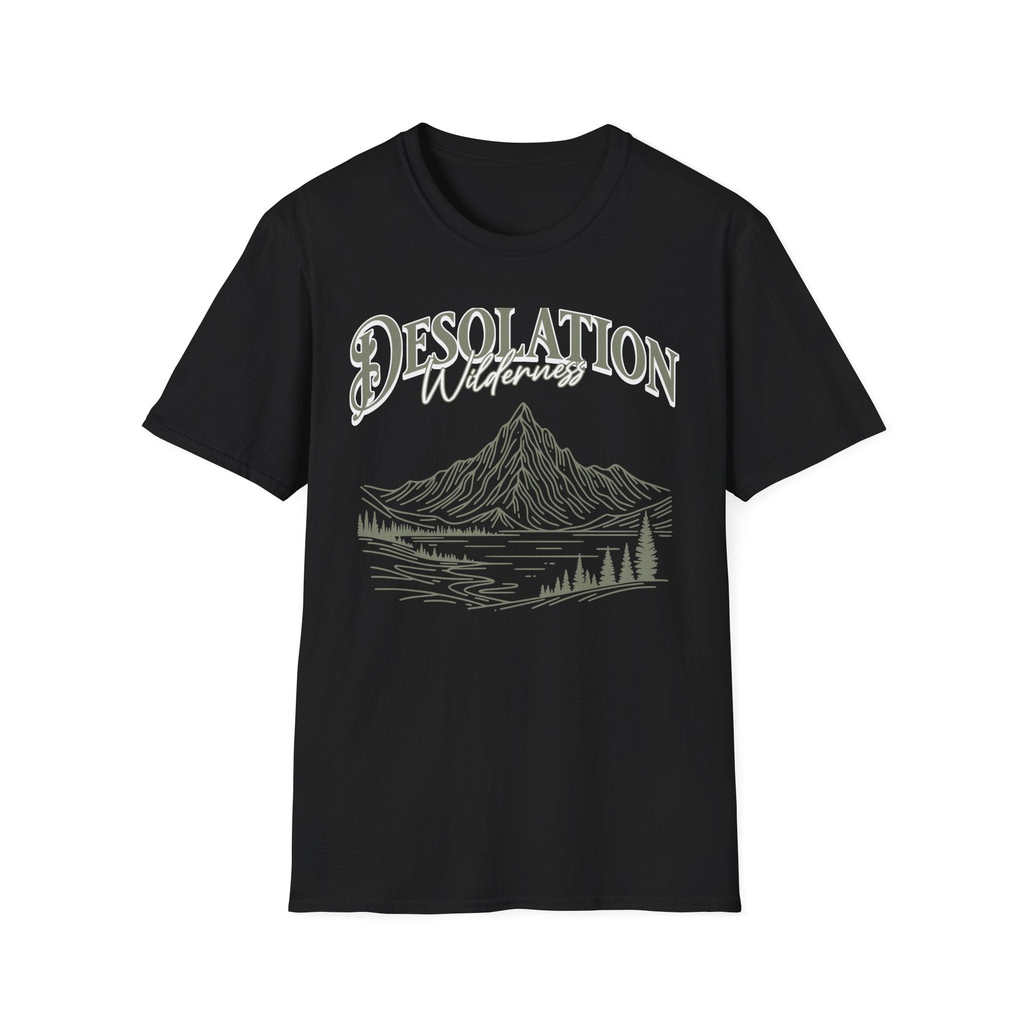 Printify T-Shirt Black / XS Desolation Wilderness