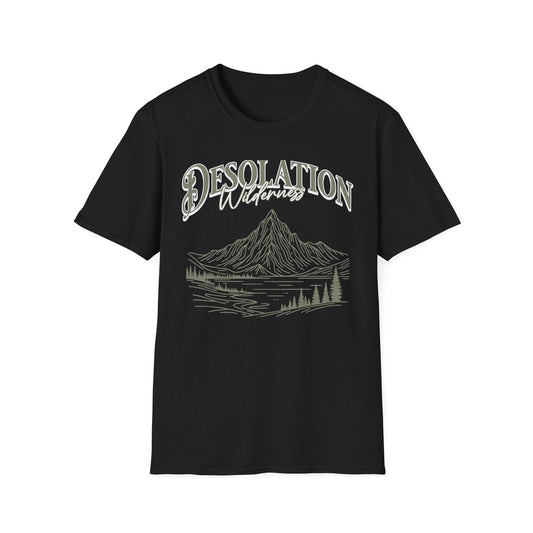 Printify T-Shirt Black / XS Desolation Wilderness