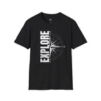 Printify T-Shirt Black / XS Explore the World