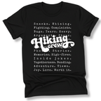 Printify T-Shirt Black / XS Family Hiking Crew