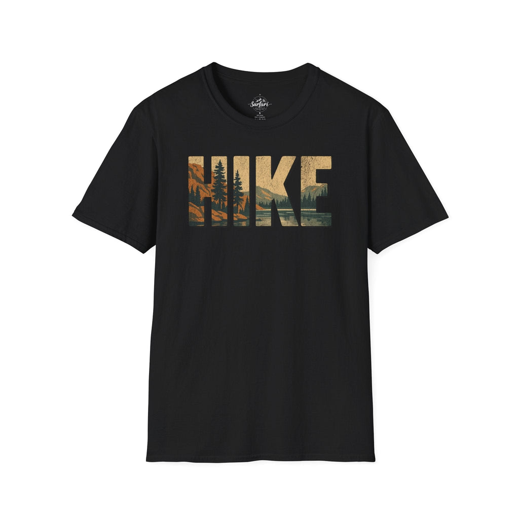 Printify T-Shirt Black / XS HIKE