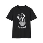 Printify T-Shirt Black / XS I Dissent T‑Shirt — Feminist Minnie Mouse Graphic Tee