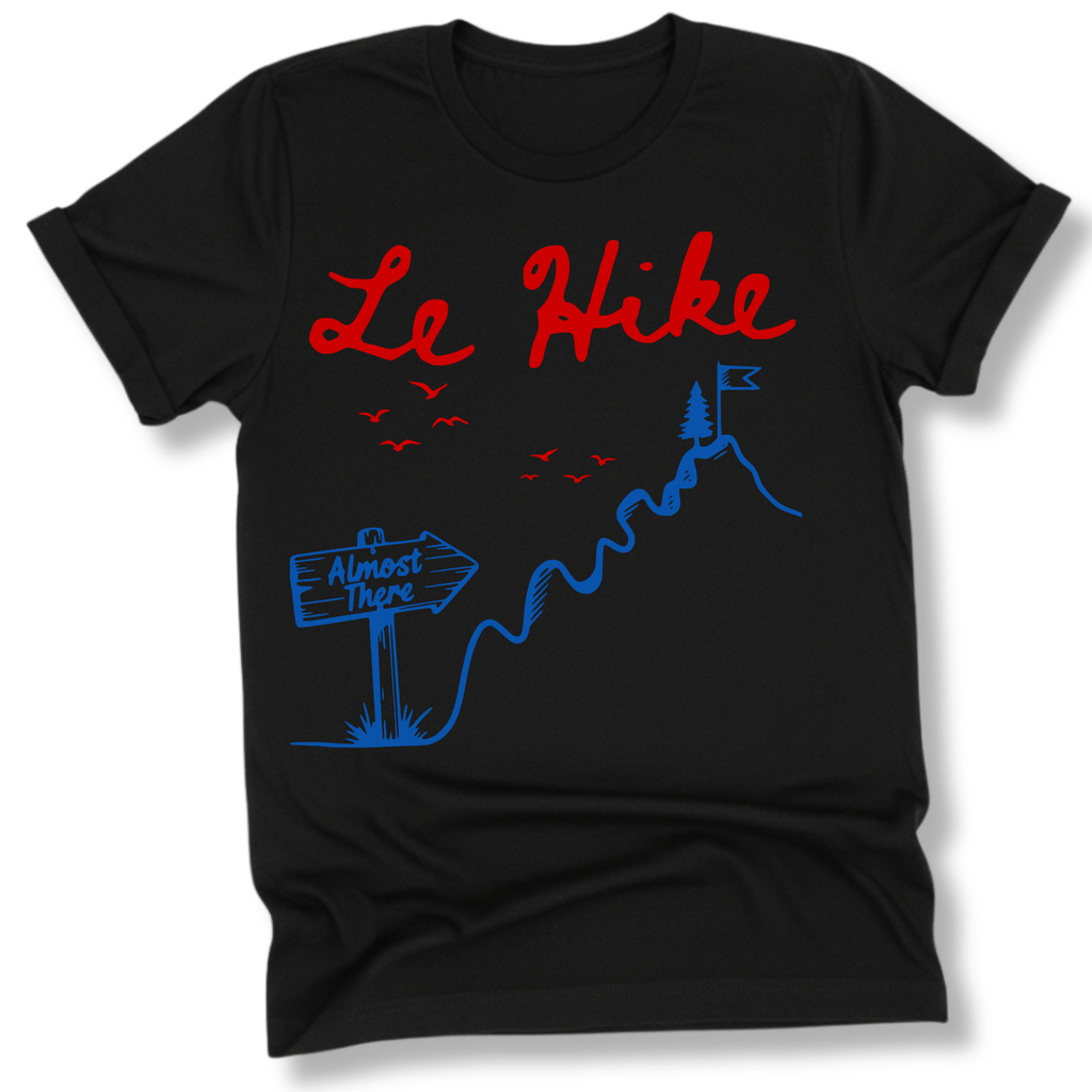 Printify T-Shirt Black / XS Le Hike