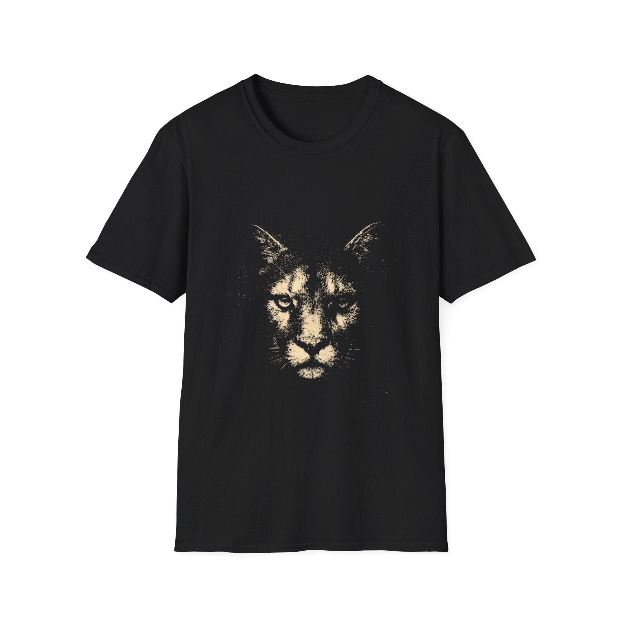 Printify T-Shirt Black / XS Lion
