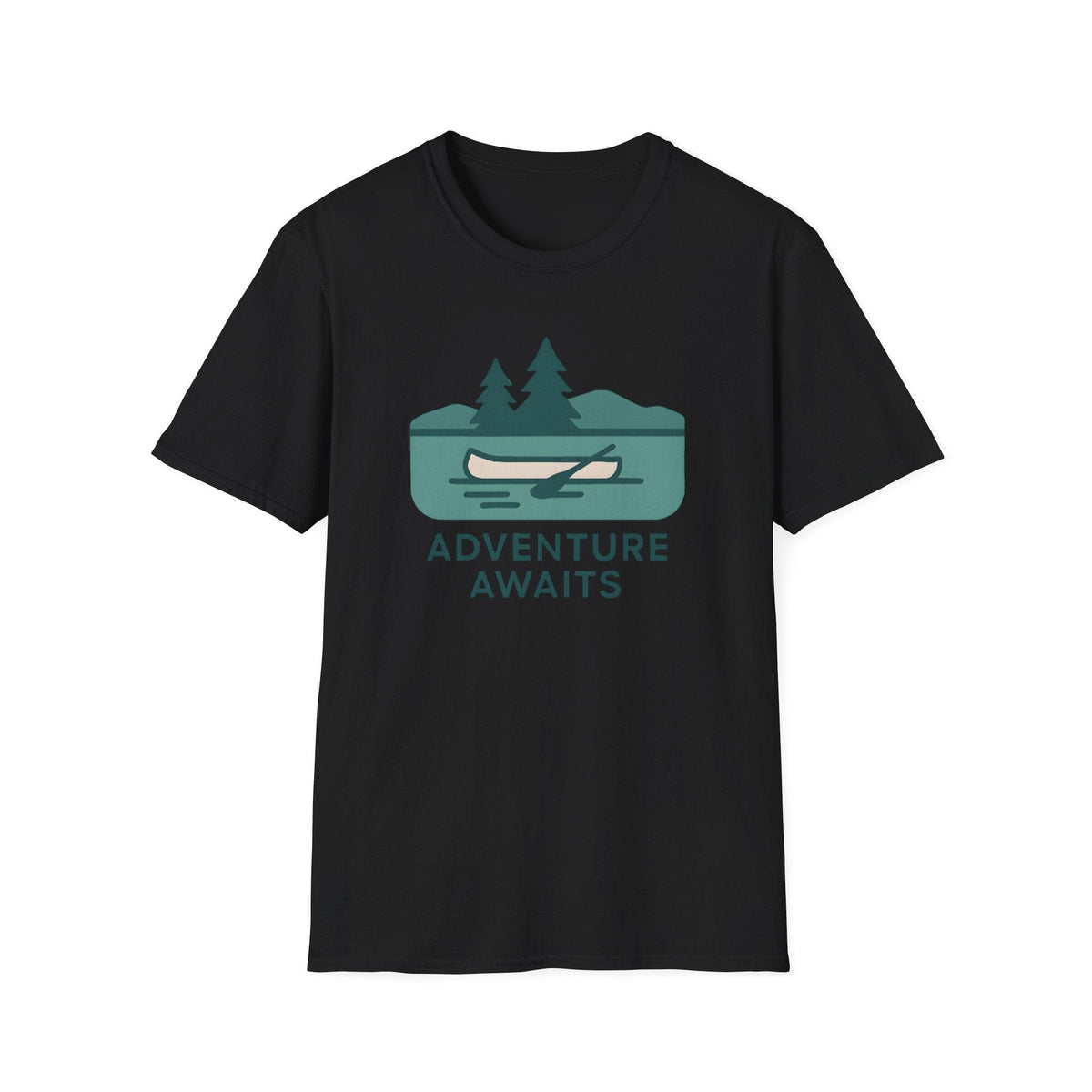 Printify T-Shirt Black / XS Outdoor Adventure Awaits T-Shirt