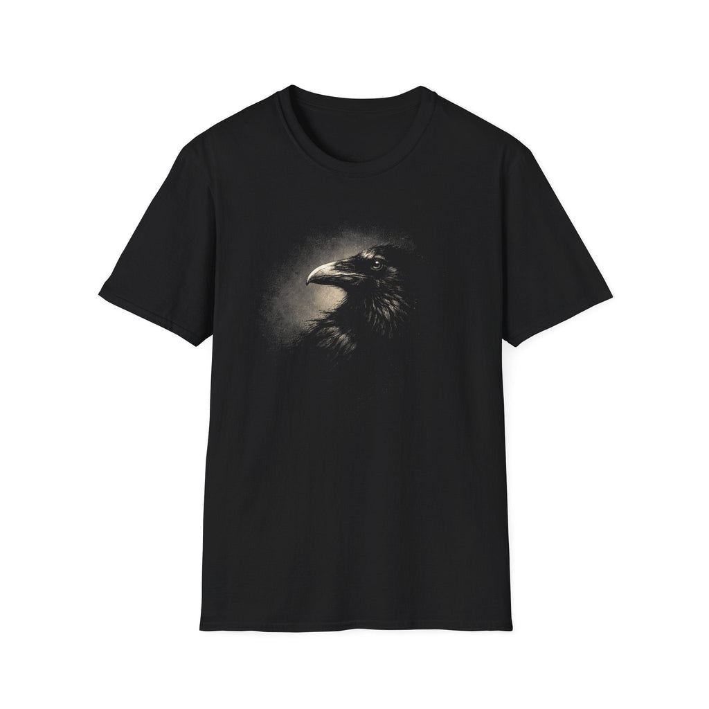 Printify T-Shirt Black / XS Raven