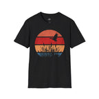Printify T-Shirt Black / XS Retro Sunset Duck