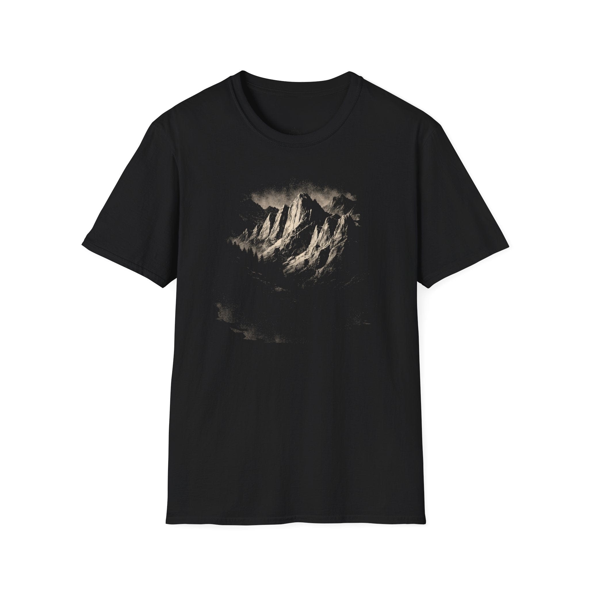 Printify T-Shirt Black / XS Sierra Nevadas