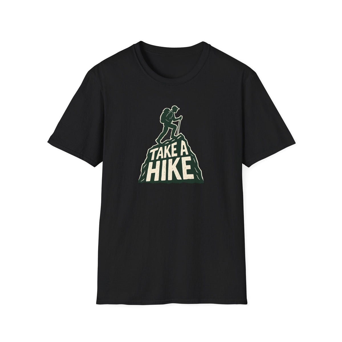 Printify T-Shirt Black / XS Take a Hike T-Shirt