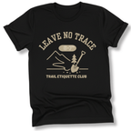 Printify T-Shirt Black / XS Trail Etiquette Club