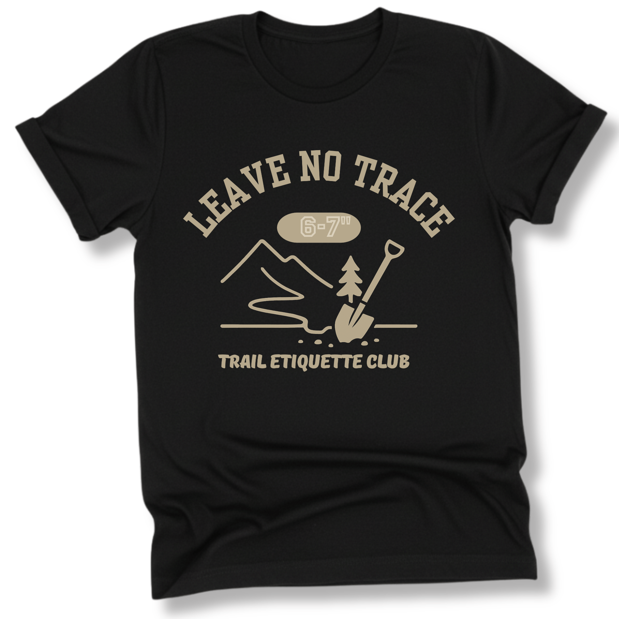 Printify T-Shirt Black / XS Trail Etiquette Club