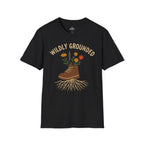 Printify T-Shirt Black / XS Wildly Grounded