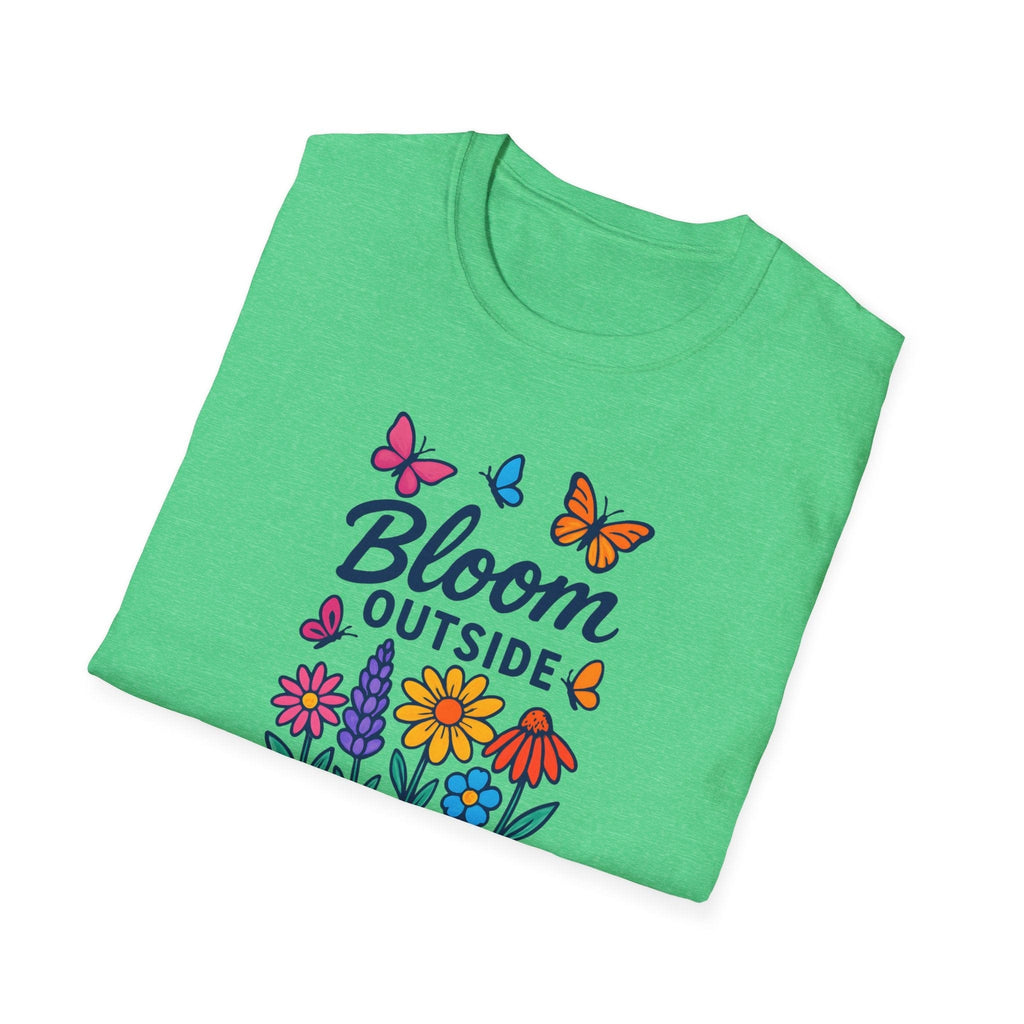 Printify T-Shirt Bloom Outside Flowers T-Shirt
