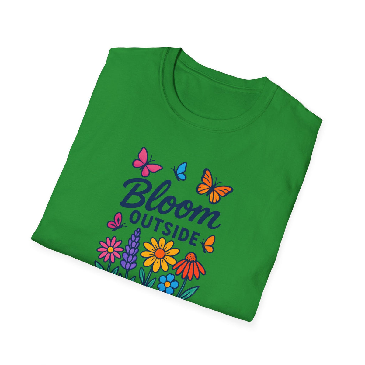 Printify T-Shirt Bloom Outside Flowers T-Shirt