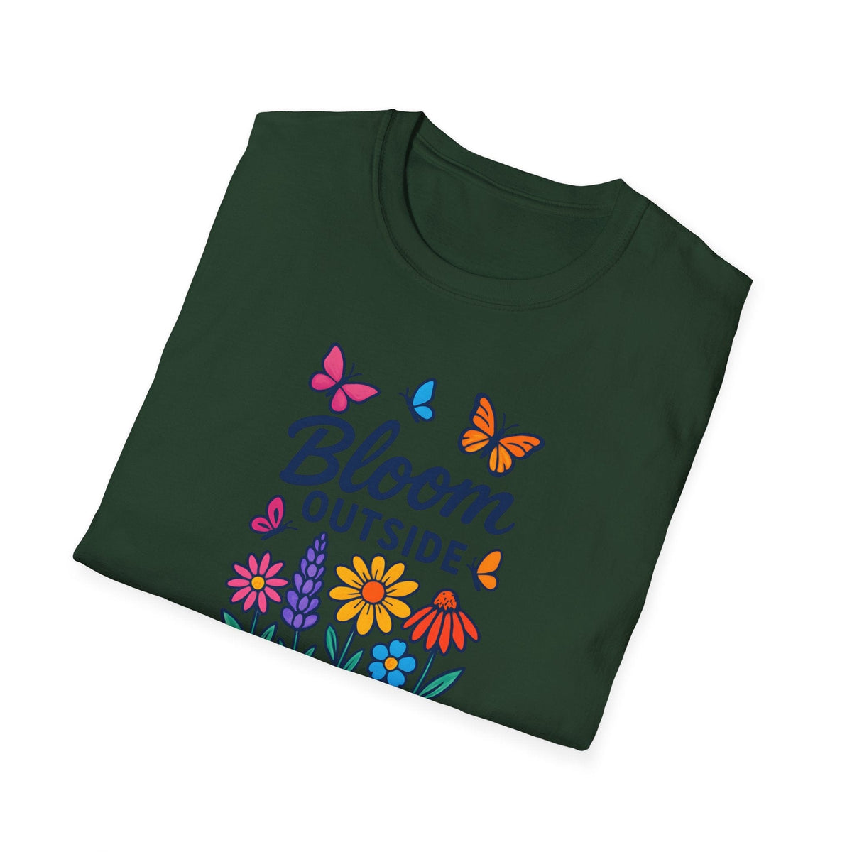 Printify T-Shirt Bloom Outside Flowers T-Shirt