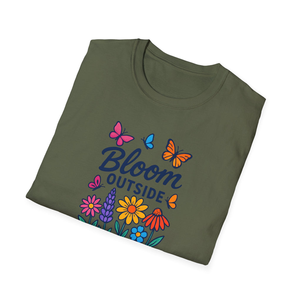 Printify T-Shirt Bloom Outside Flowers T-Shirt