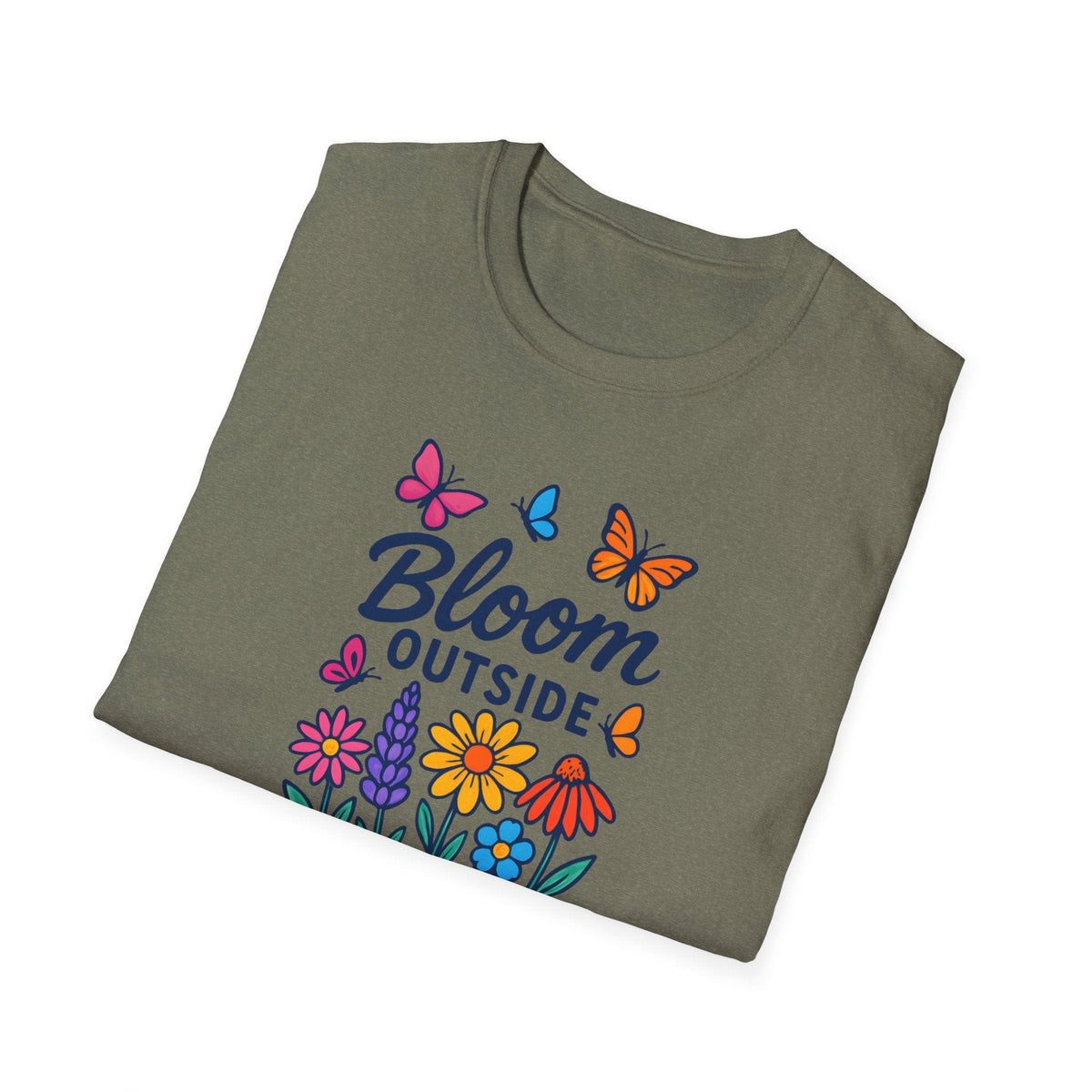 Printify T-Shirt Bloom Outside Flowers T-Shirt