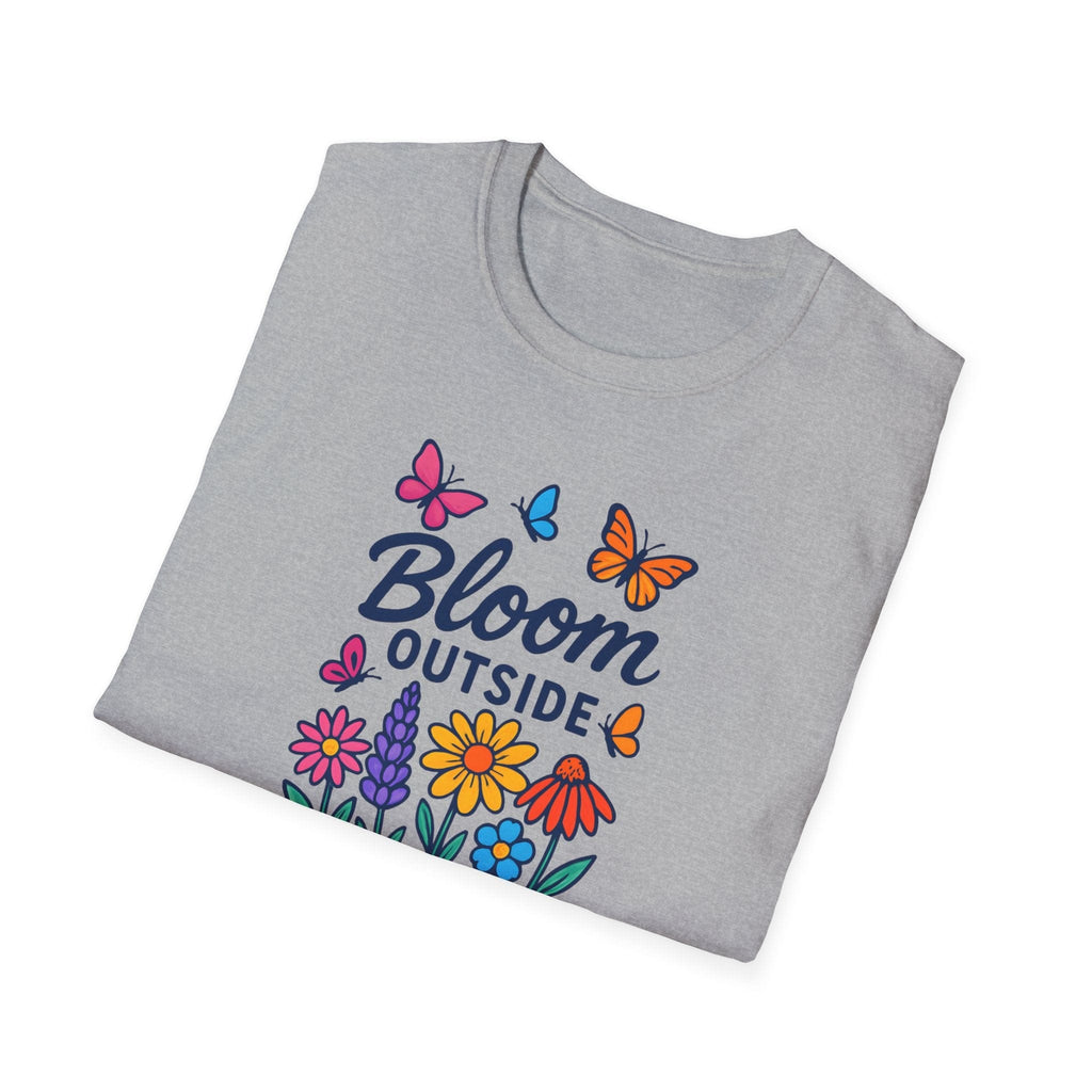 Printify T-Shirt Bloom Outside Flowers T-Shirt
