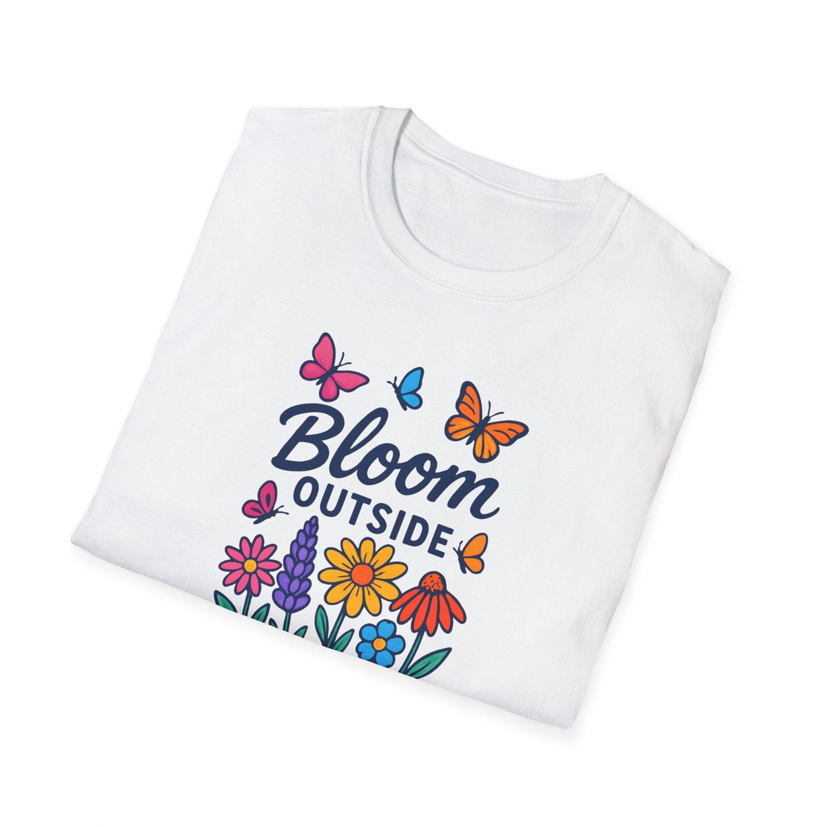 Printify T-Shirt Bloom Outside Flowers T-Shirt