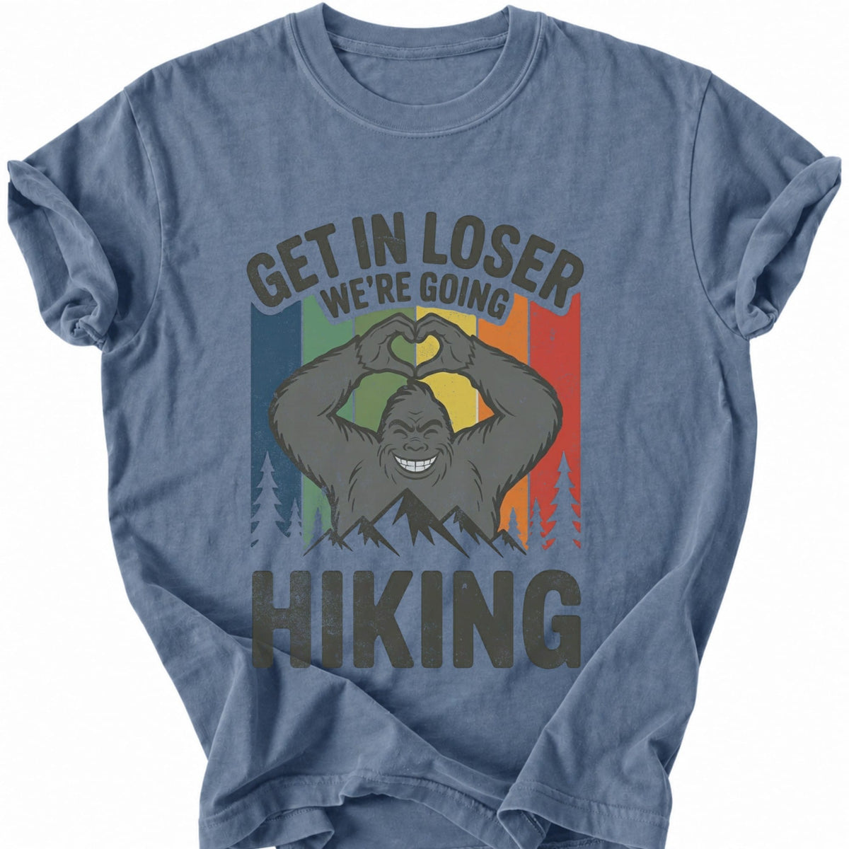 Printify T-Shirt Blue Jean / S Bigfoot Vibes T-Shirt