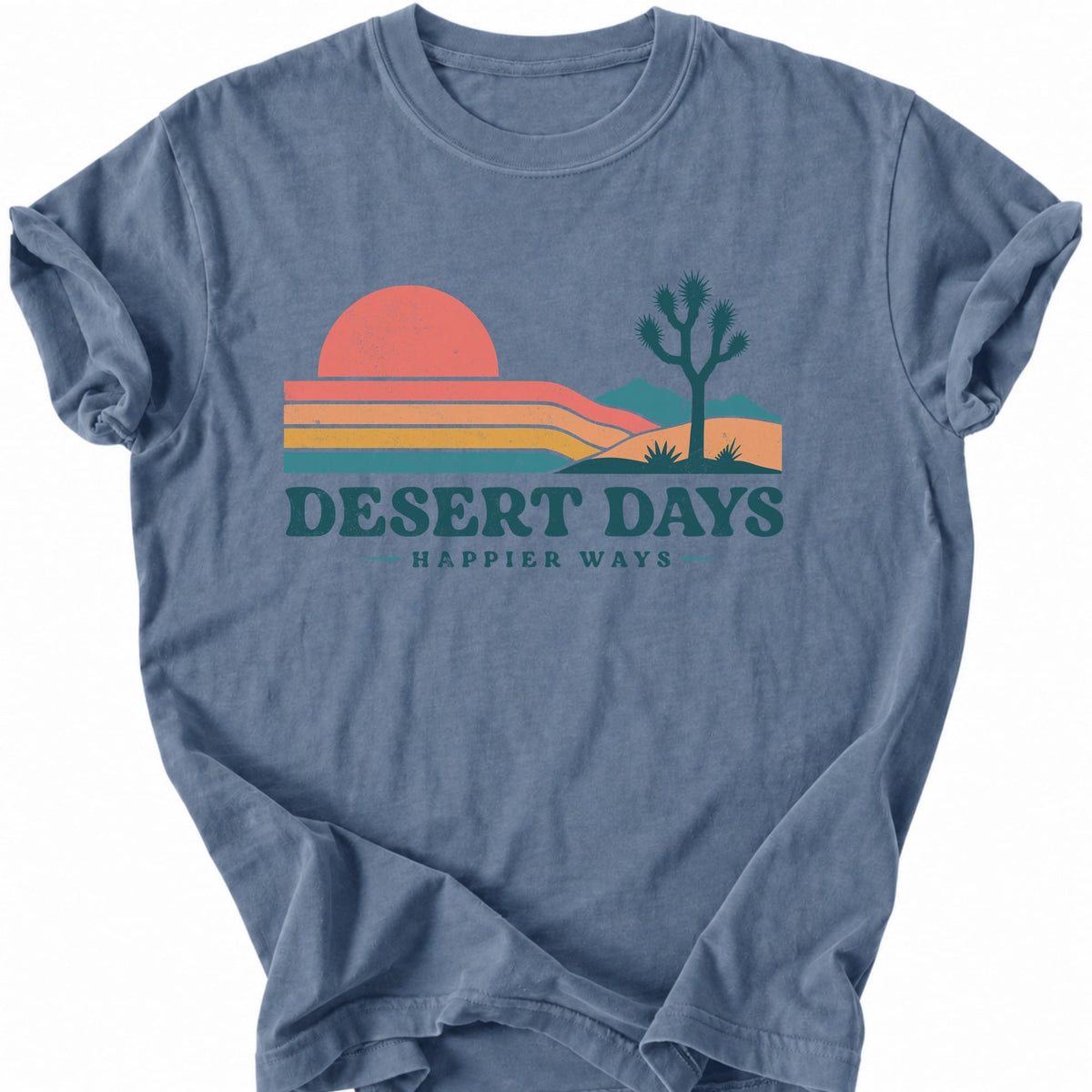 Printify T-Shirt Blue Jean / S Desert Days T-Shirt
