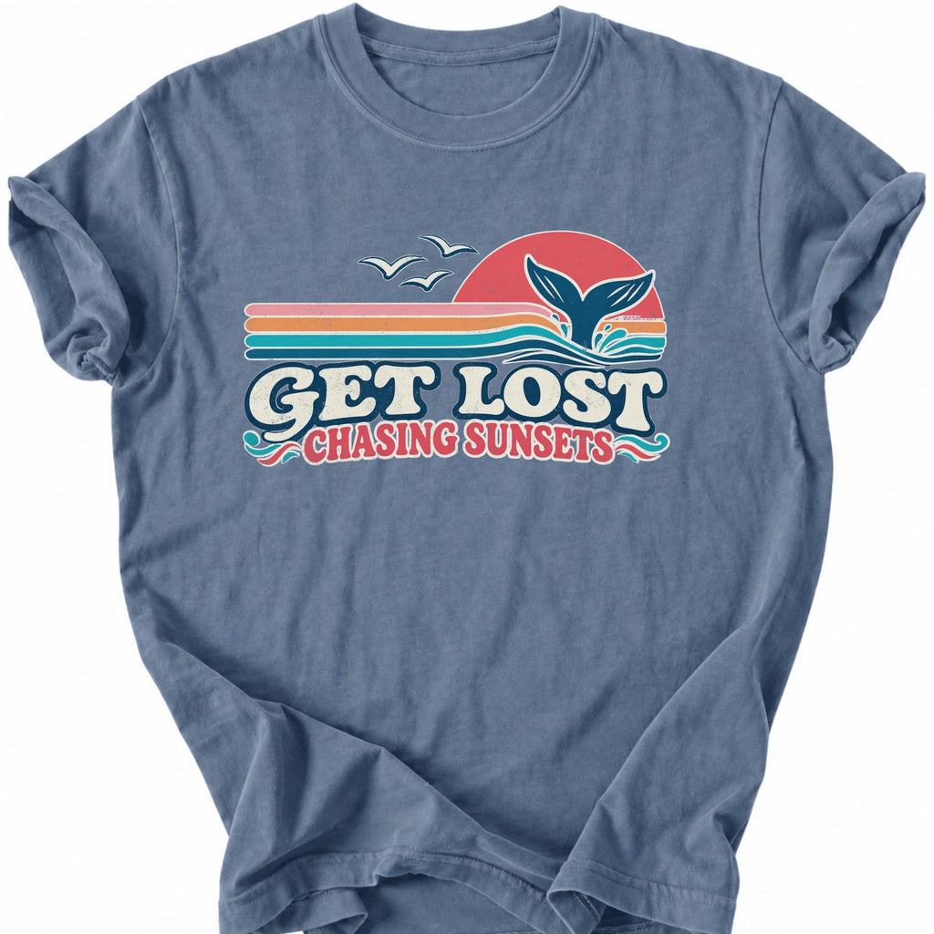 Printify T-Shirt Blue Jean / S Get Lost T-Shirt