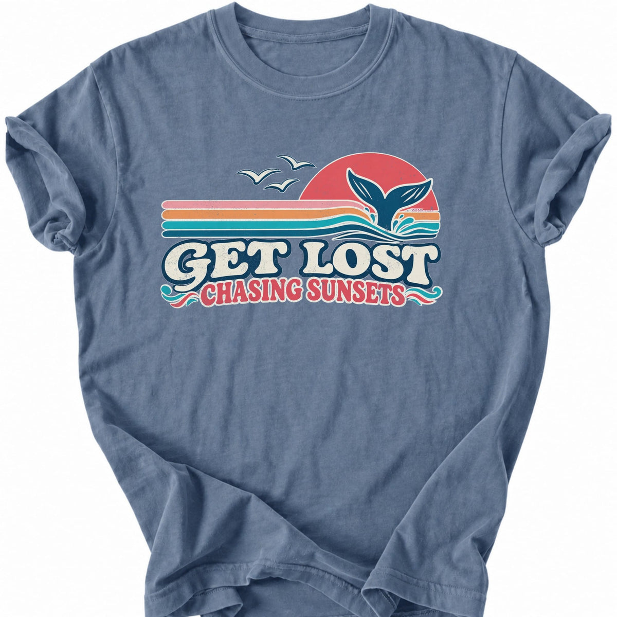 Printify T-Shirt Blue Jean / S Get Lost T-Shirt