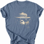Printify T-Shirt Blue Jean / S Gritty Cute Smokey T-Shirt