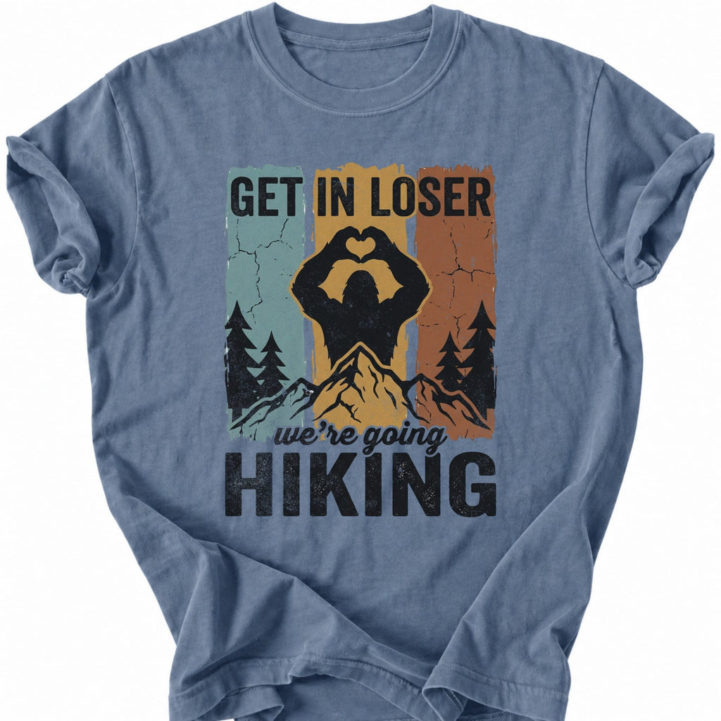Printify T-Shirt Blue Jean / S Mountain Heart T-Shirt