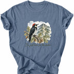 Printify T-Shirt Blue Jean / S Peaks Peckers Bigfoot - Pecker watercolor