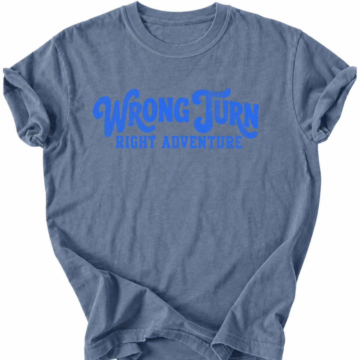 Printify T-Shirt Blue Jean / S Right Adventure T-Shirt
