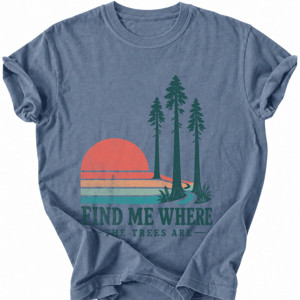 Printify T-Shirt Blue Jean / S Tall Trees Calling T-Shirt