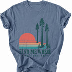 Printify T-Shirt Blue Jean / S Tall Trees Calling T-Shirt