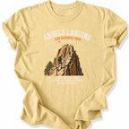 Printify T-Shirt Butter / S 1 star - Angels Landing Panic Attack light shirts