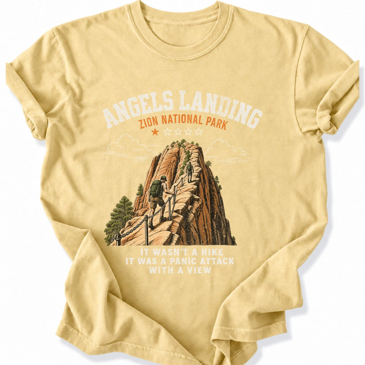 Printify T-Shirt Butter / S Angels Landing T-Shirt