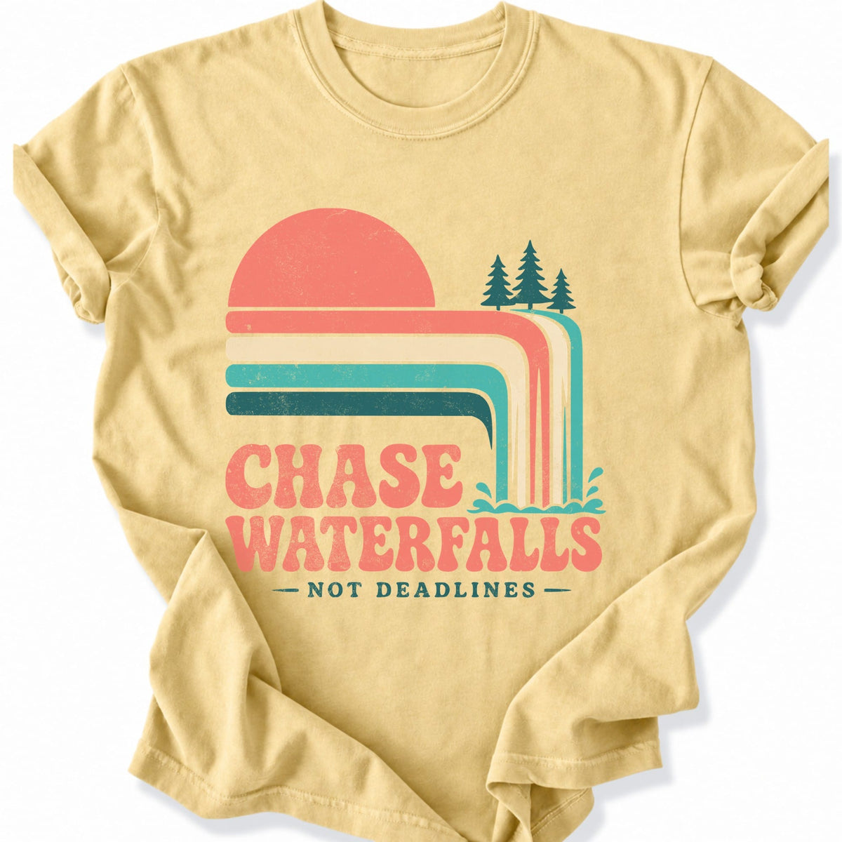 Printify T-Shirt Butter / S Chase Waterfalls T-Shirt