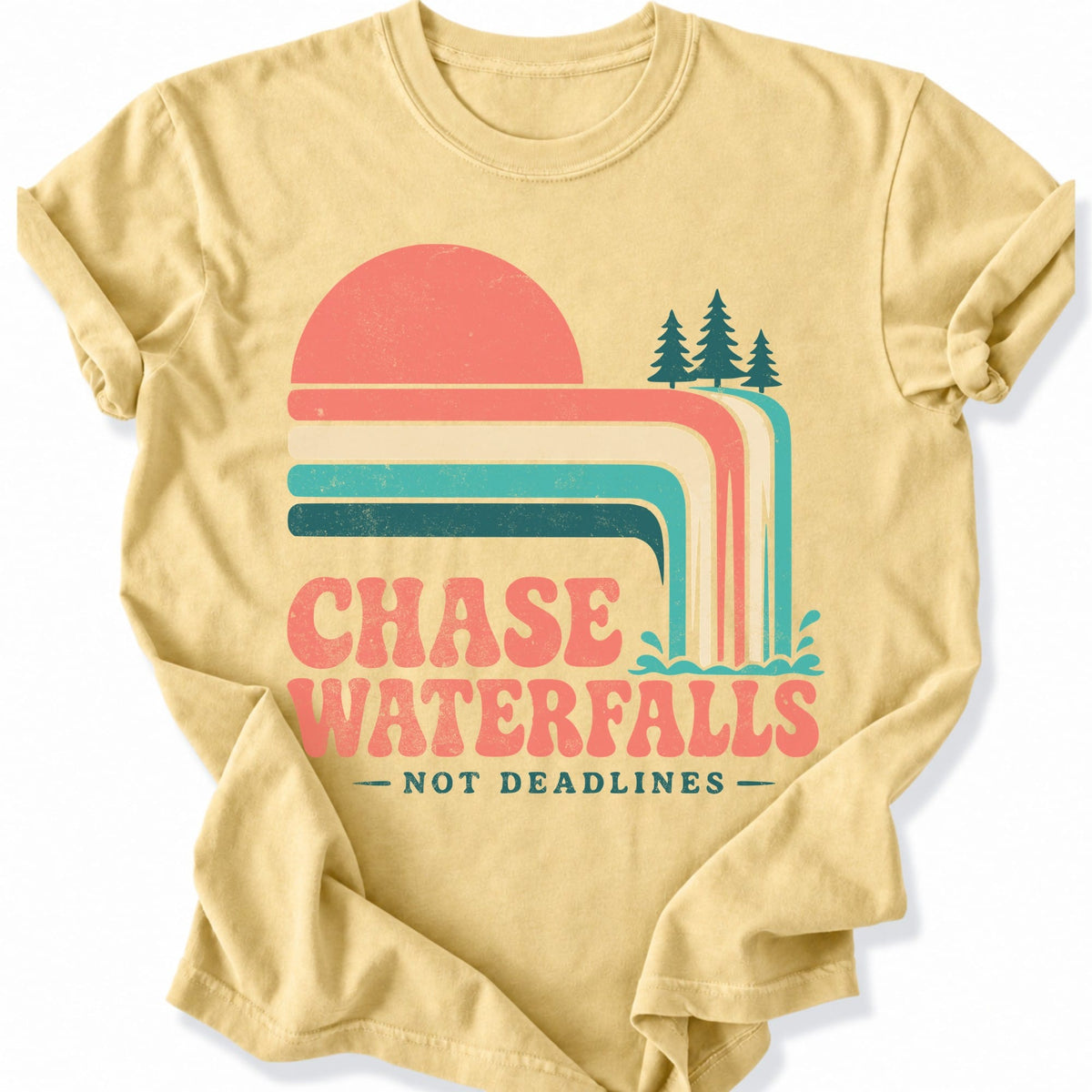 Printify T-Shirt Butter / S Chase Waterfalls T-Shirt