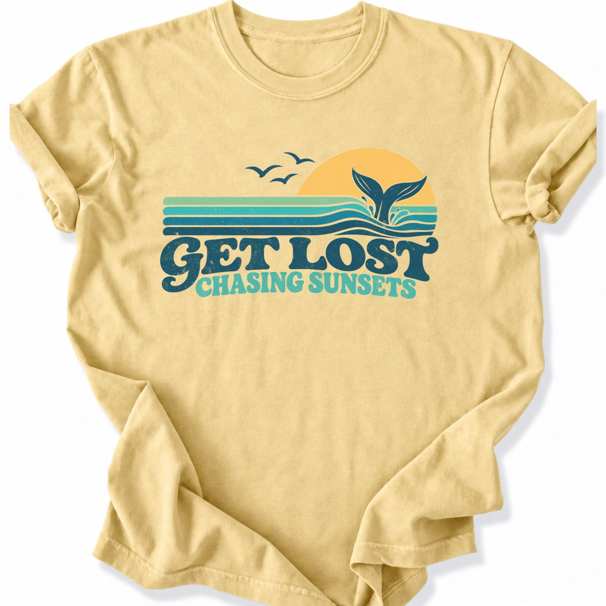 Printify T-Shirt Butter / S Chasing Sunsets T-Shirt