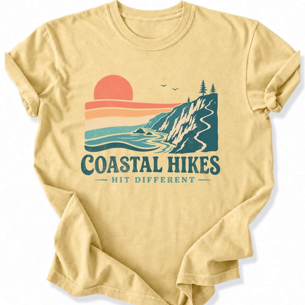 Printify T-Shirt Butter / S Coastal Hikes T-Shirt