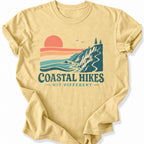 Printify T-Shirt Butter / S Coastal Hikes T-Shirt