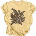 Printify T-Shirt Butter / S Fern & Banana Sluf T-Shir T-Shirt