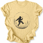 Printify T-Shirt Butter / S Peaks Peckers Bigfoot - Frollicking Big Foot Dark