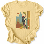 Printify T-Shirt Butter / S Peaks Peckers Bigfoot - Mid-Century Pecker
