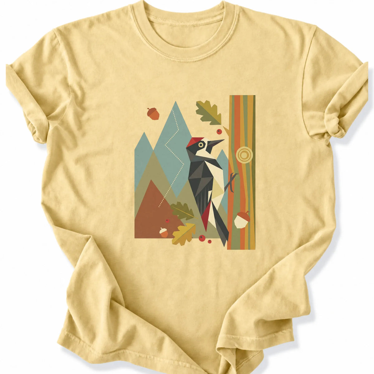 Printify T-Shirt Butter / S Peaks Peckers Bigfoot - Mid-Century Pecker