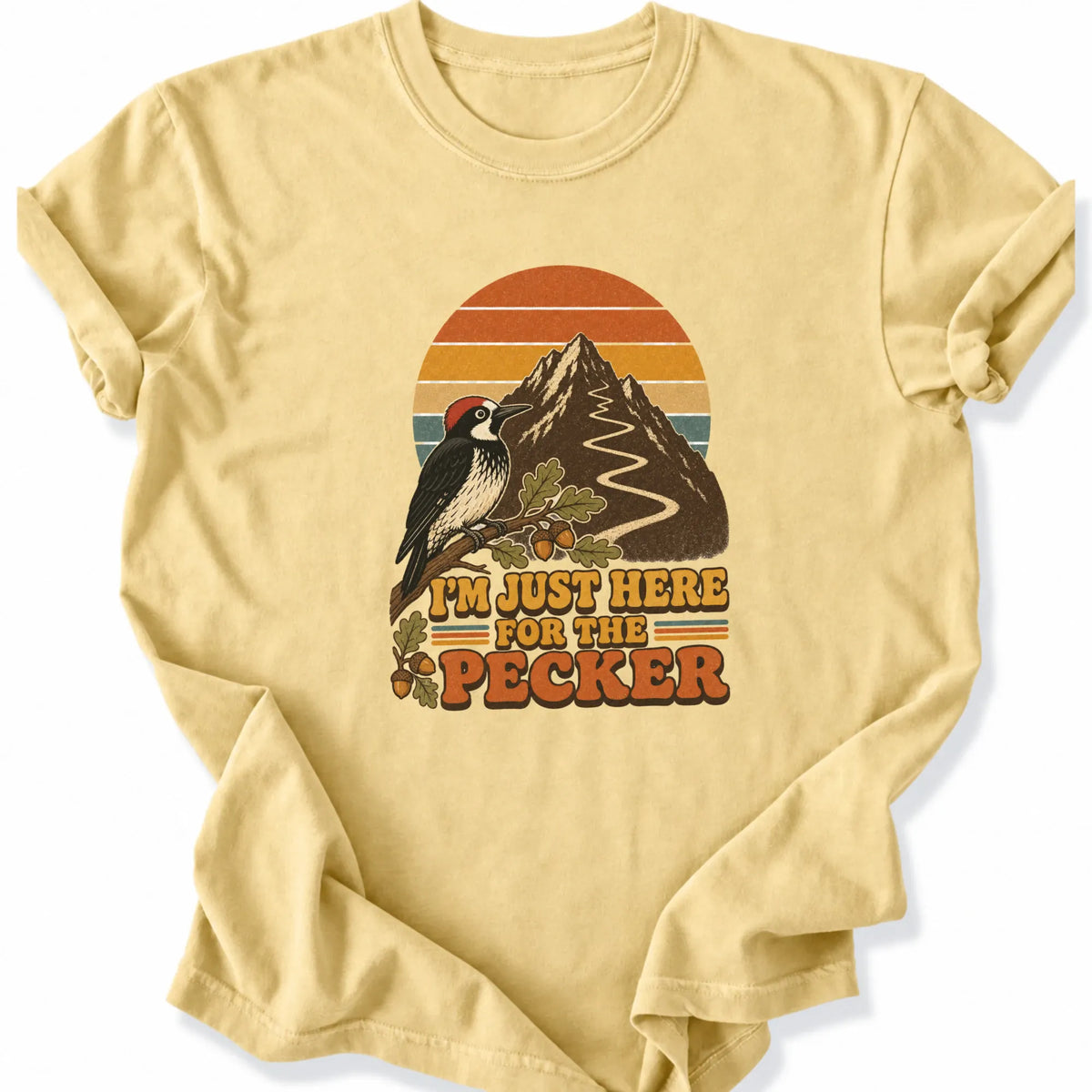 Printify T-Shirt Butter / S Peaks Peckers Bigfoot - Retro Pecker (1)