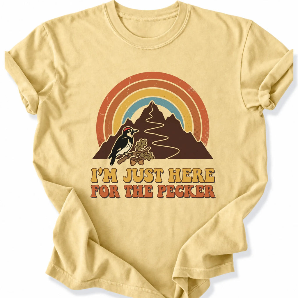 Printify T-Shirt Butter / S Peaks Peckers Bigfoot - Retro Pecker